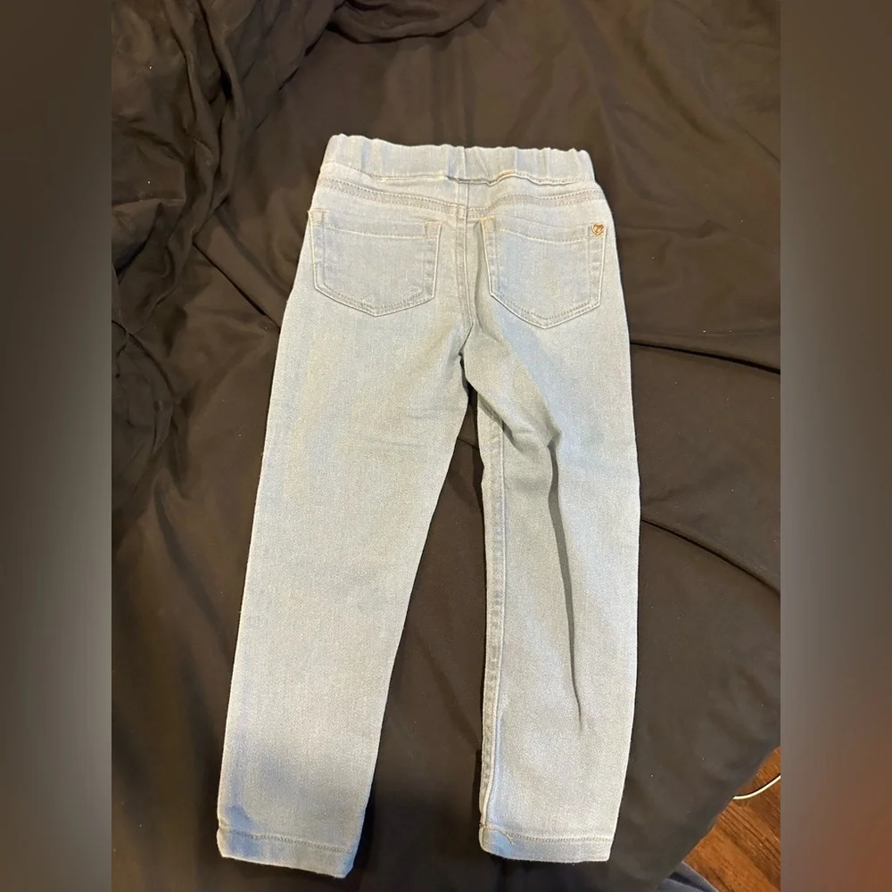 Vince Camuto Toddler Girl Stretchy Jean Leggings Size 4 - Picture 4 of 4